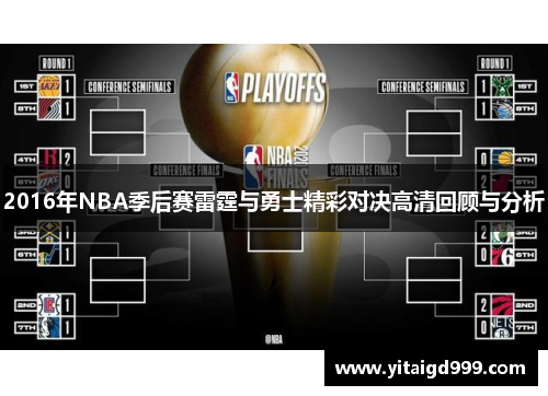 2016年NBA季后赛雷霆与勇士精彩对决高清回顾与分析